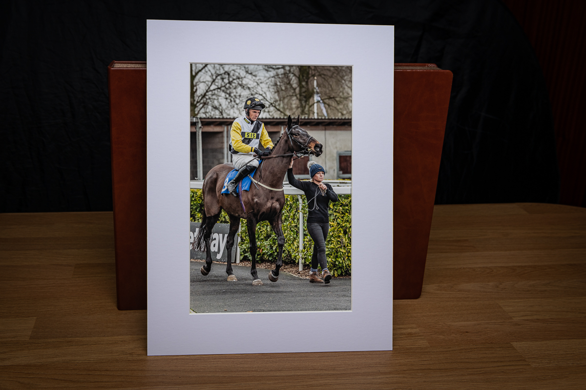 Image of A3 portrait photo mounted